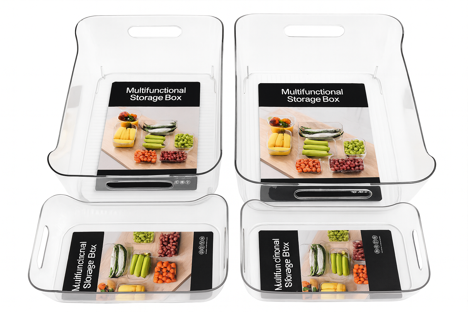 Caja de Almacenaje– Plástico Multiuso (Variedad) | 20 × 14 × 7,5 cm