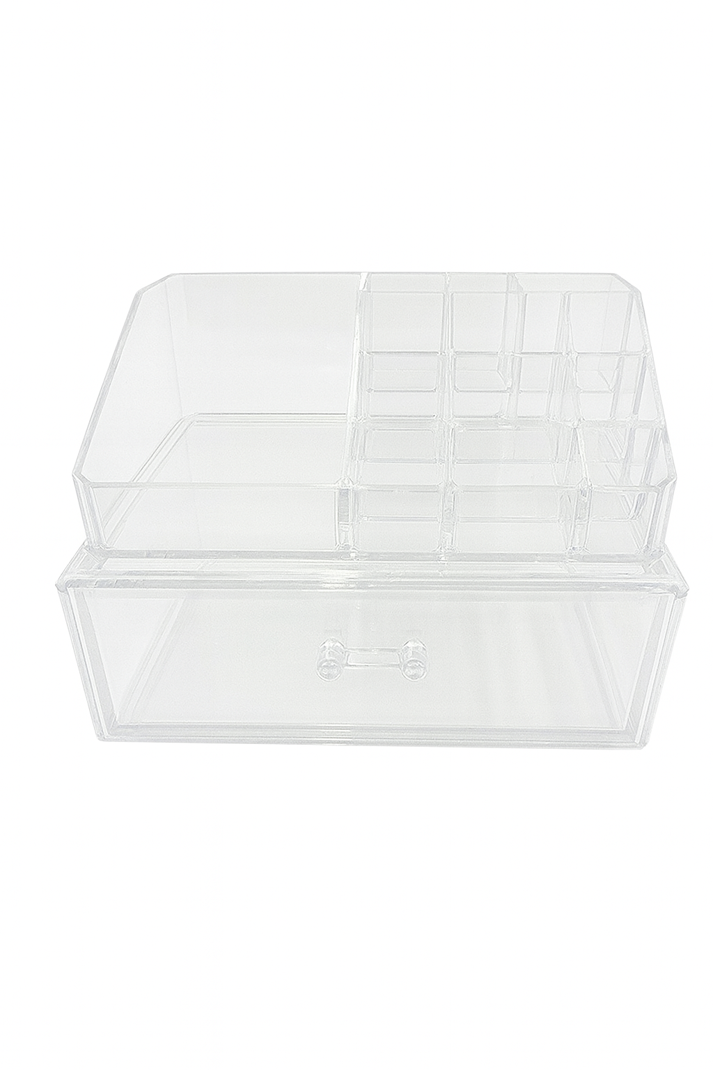 Caja organizador de plástico para maquilla