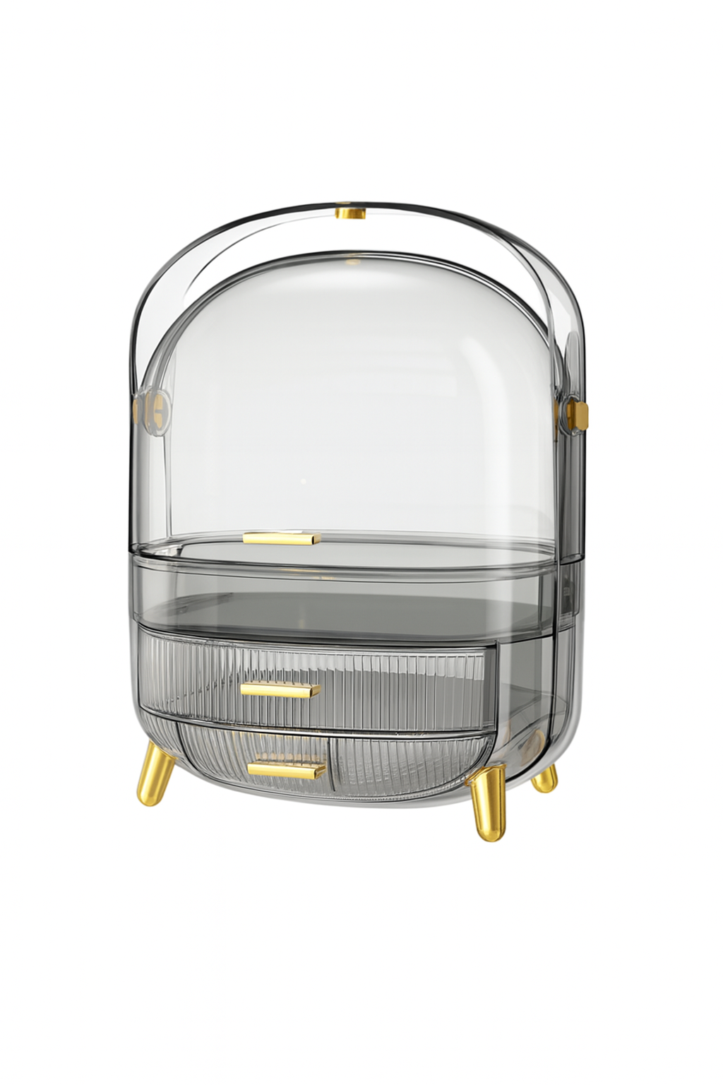 Caja organizadora de maquillaje