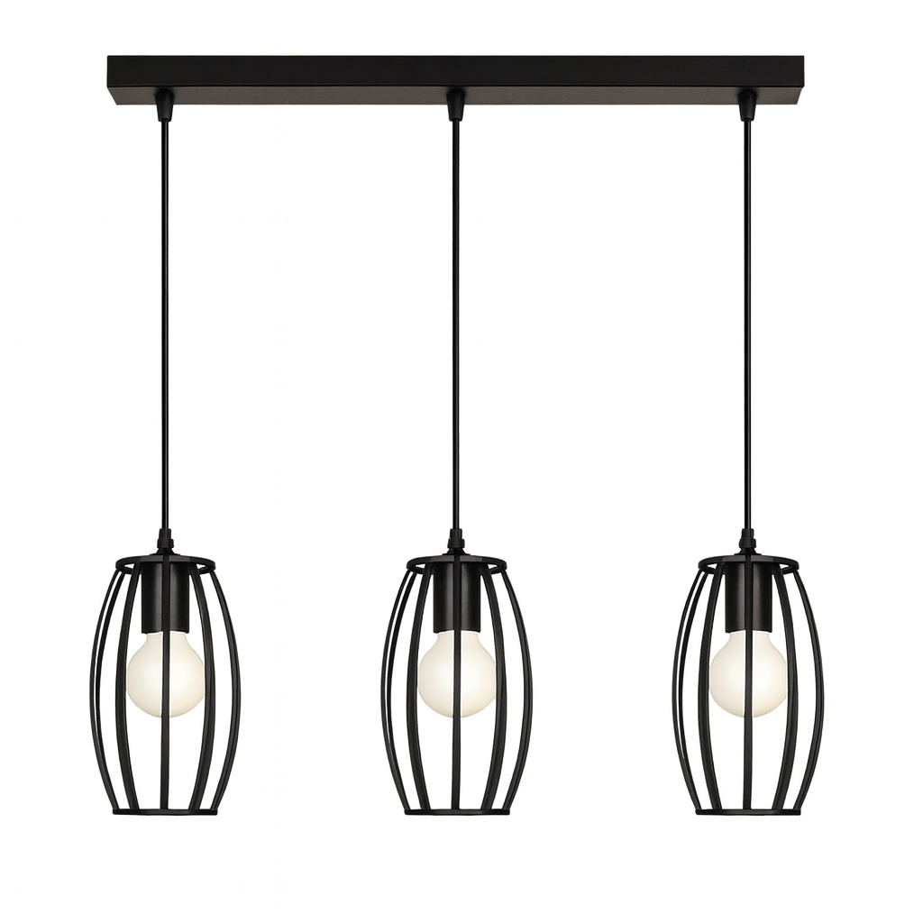 Lámpara colgante de 3 luces