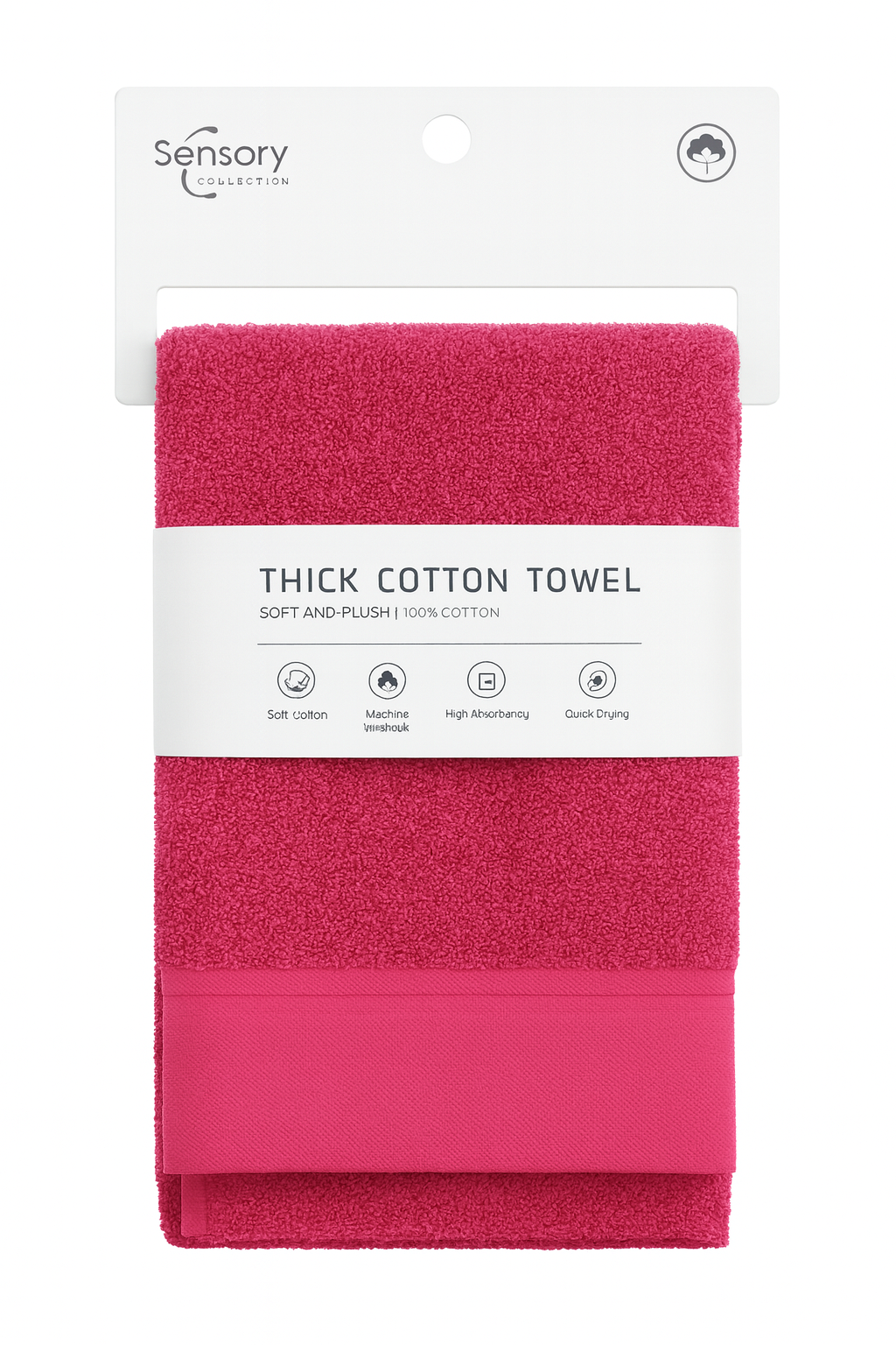 Toalla de algodon de baño 30*50cm