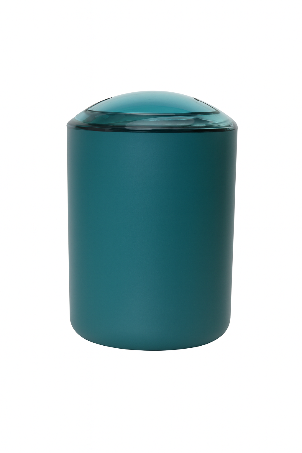 Bote de basura verde oscuro