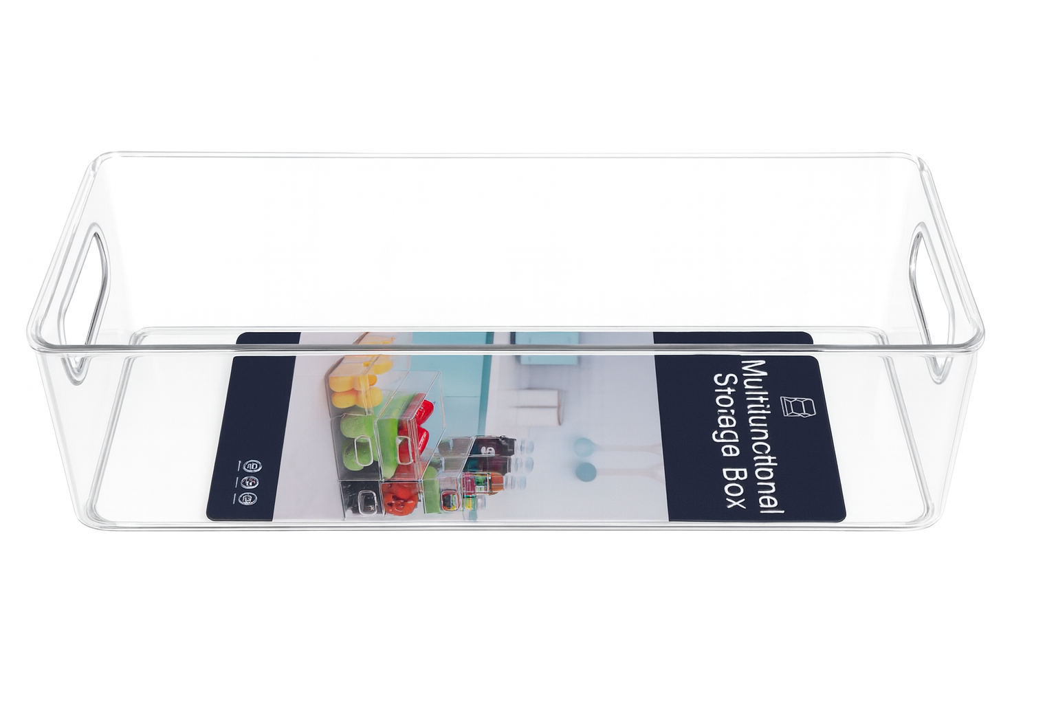 Bandeja Organizadora – Plástico Multiuso | 25,5 × 15 × 7,5 cm