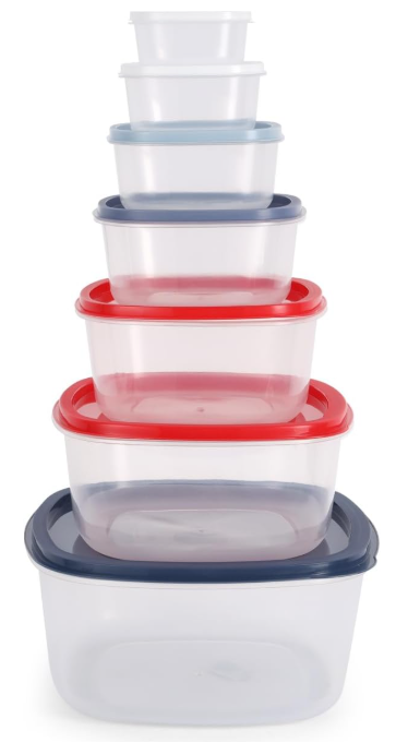 Juego de 7 tapones de plástico para almacenamiento | Diferentes tamaños