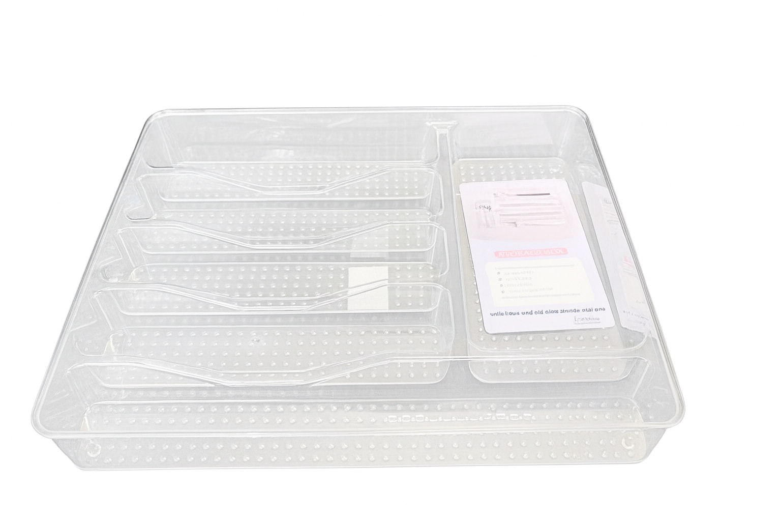 Caja de Almacenaje– Plástico Multiuso | 38 × 31,5 × 4,5 cm