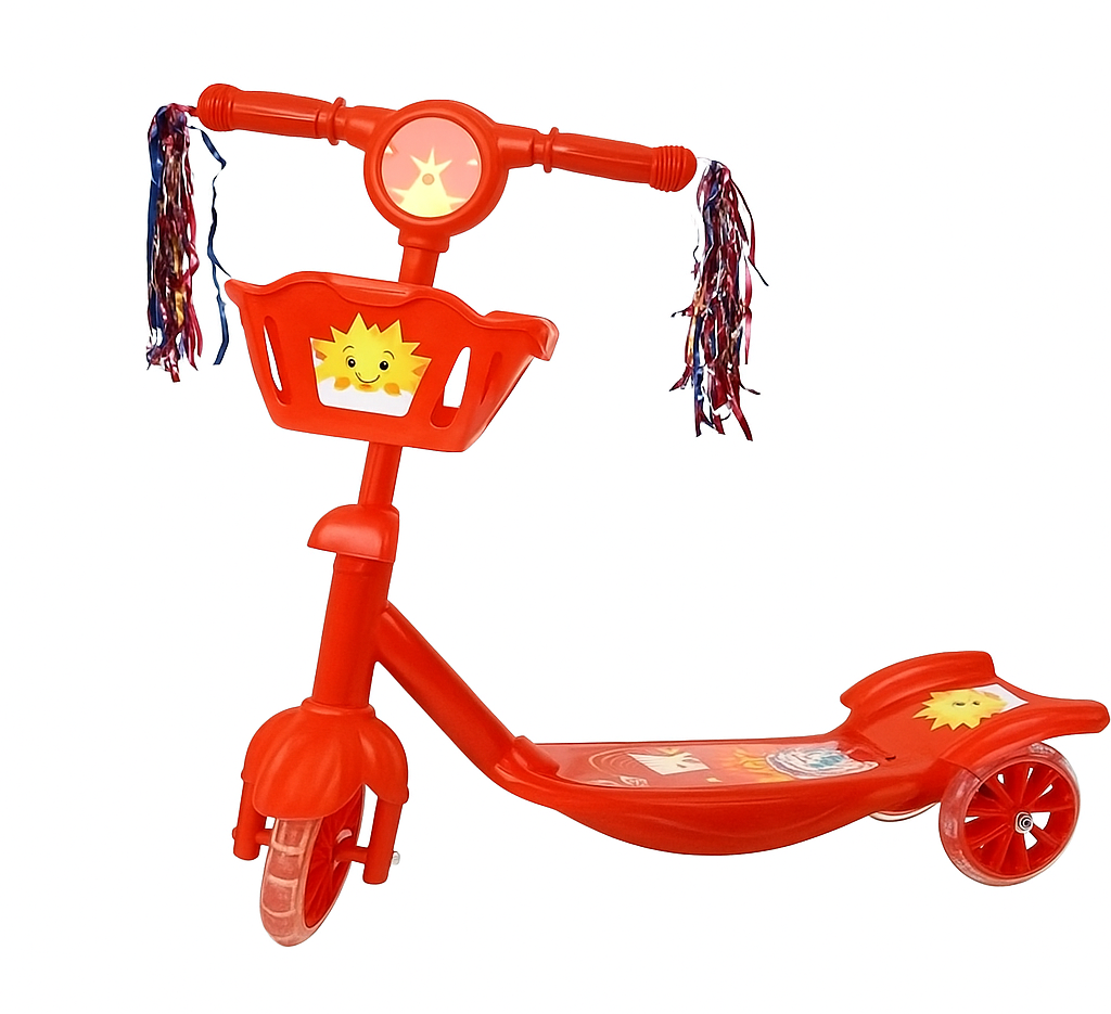 Scooter para niños, seguro y divertido para jugar al aire libre.