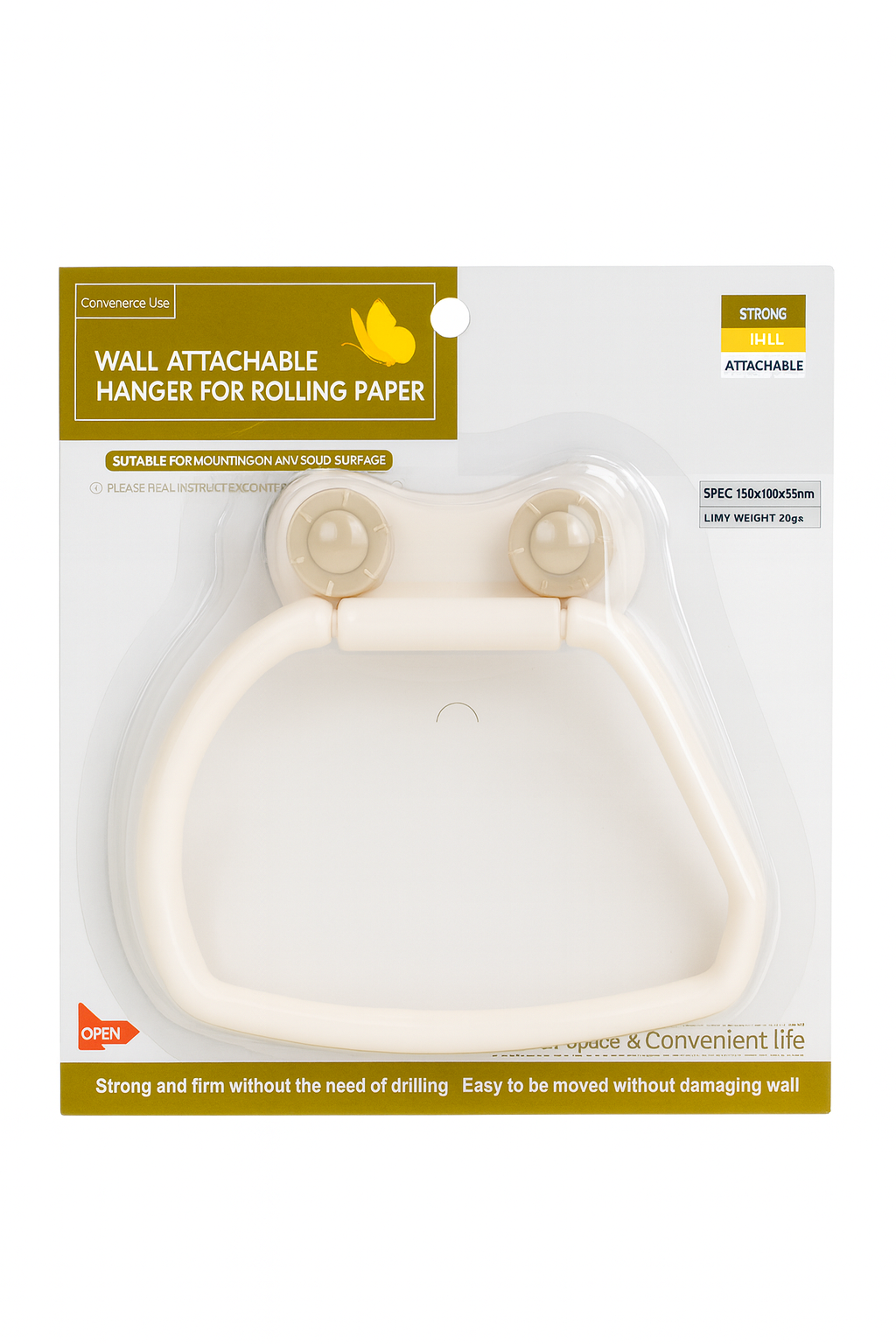 Porta papel de baño