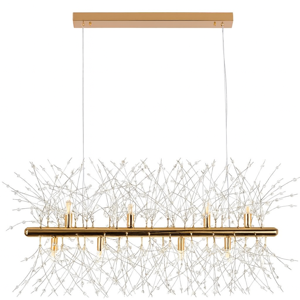 Lámpara Decorativa Colgante de Cristal