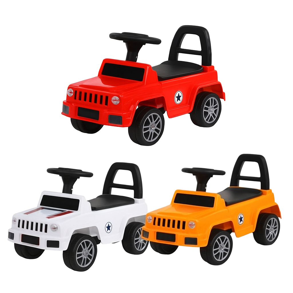 Carrito para empujar niños  resistente, seguro y cómodo para paseos