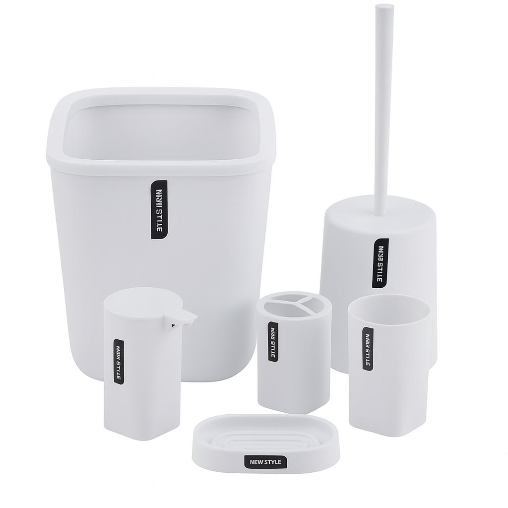 Conjunto completo de baño.