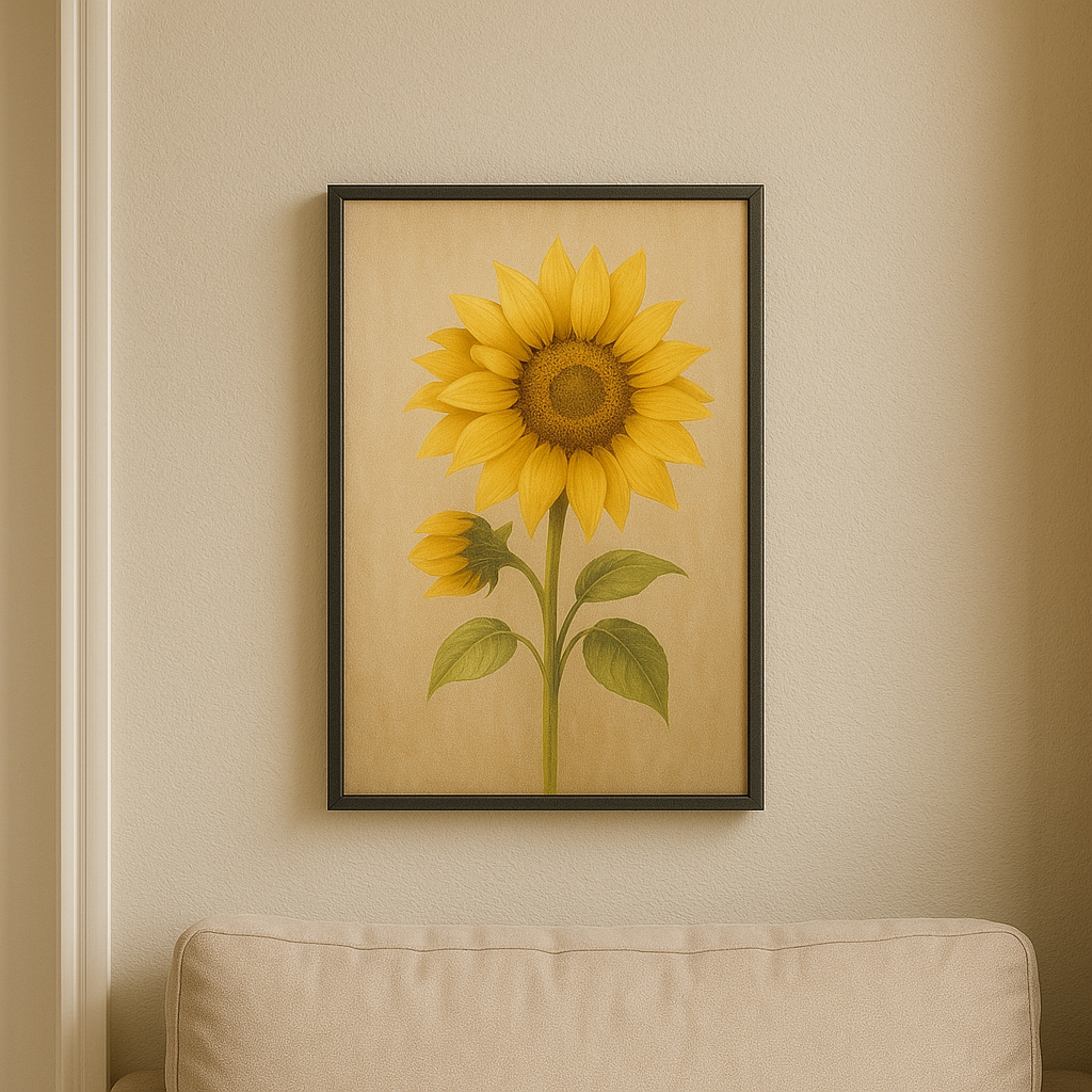 Cuadro decorativo modelo  30×40 cm, diseño moderno para decoración de interiores