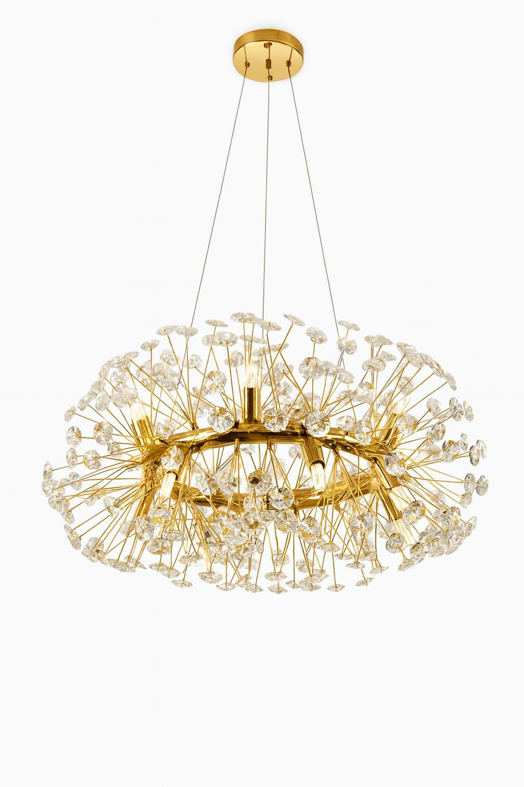 Lámpara Decorativa de Cristal