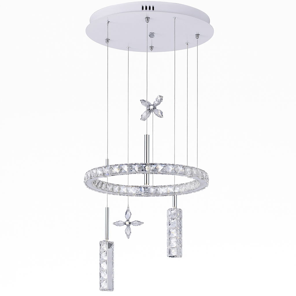 Lámpara Colgante de Cristal LED