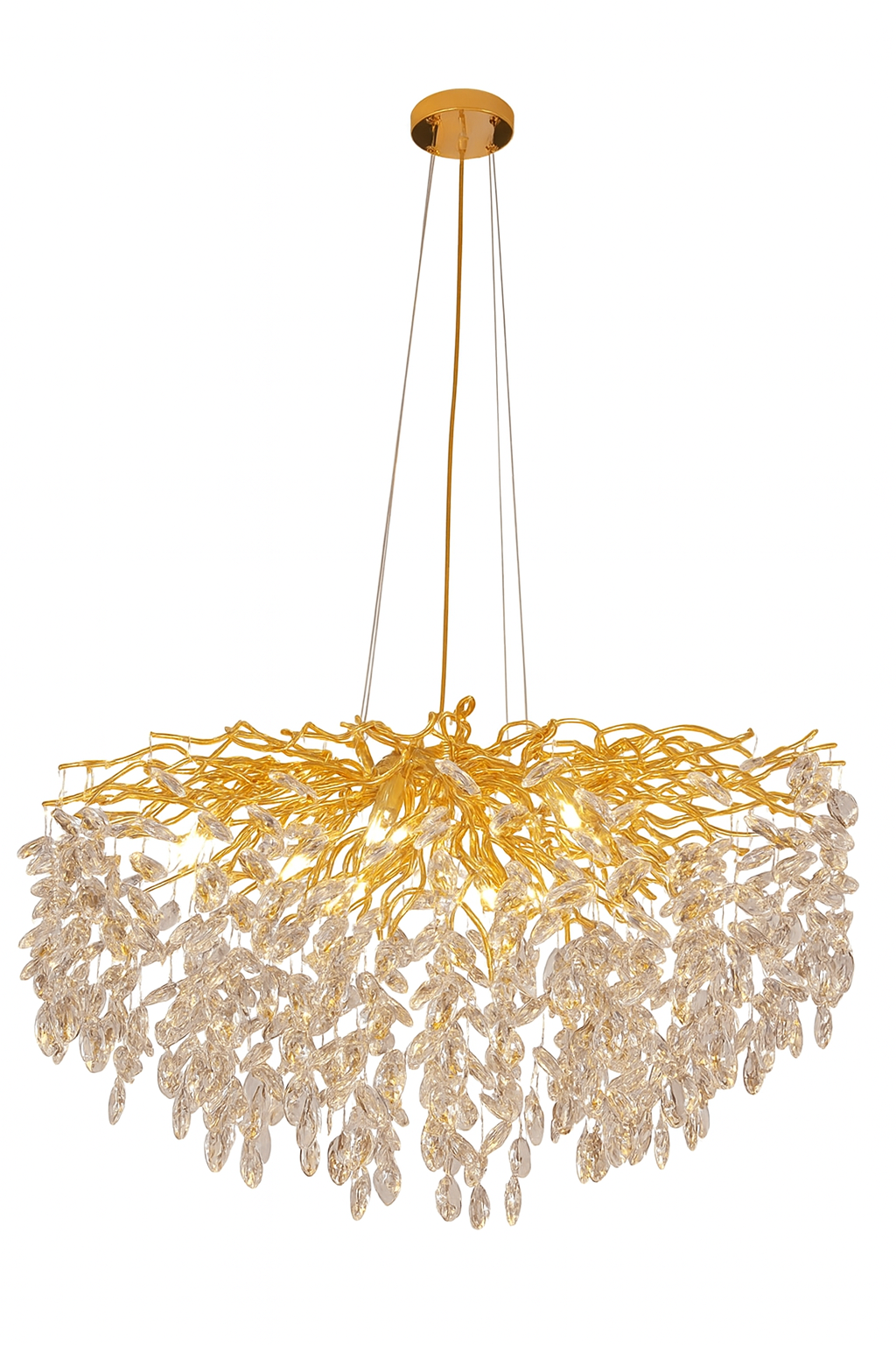 Lámpara Decorativa de Cristal