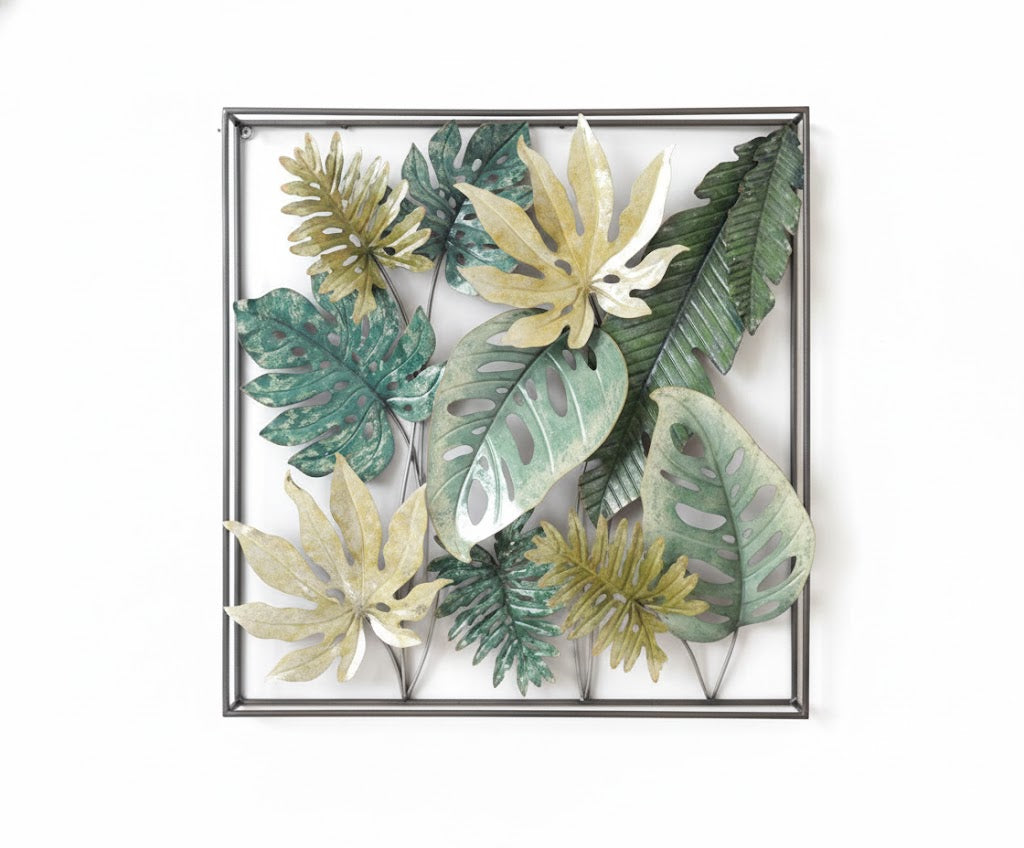 ADORNO COLGANTE DE METAL PARA PARED  – Grande, Moderno y Súper Resistente