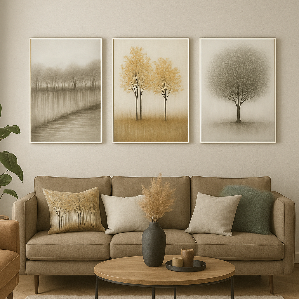 Cuadro decorativo modelo  70×140 cm, diseño moderno para decoración de interiores