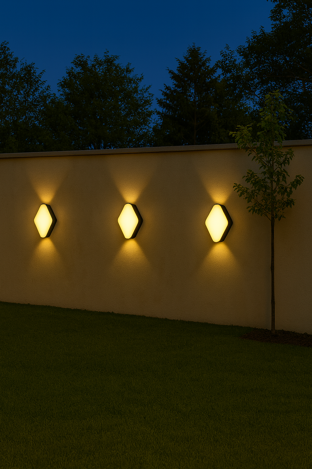 Lampara de pared led 12W