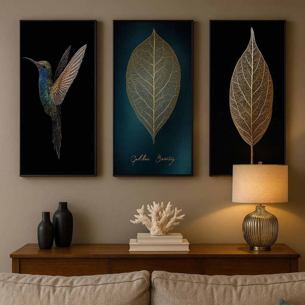 Cuadro decorativo modelo  30×40 cm, diseño moderno para decoración de interiores