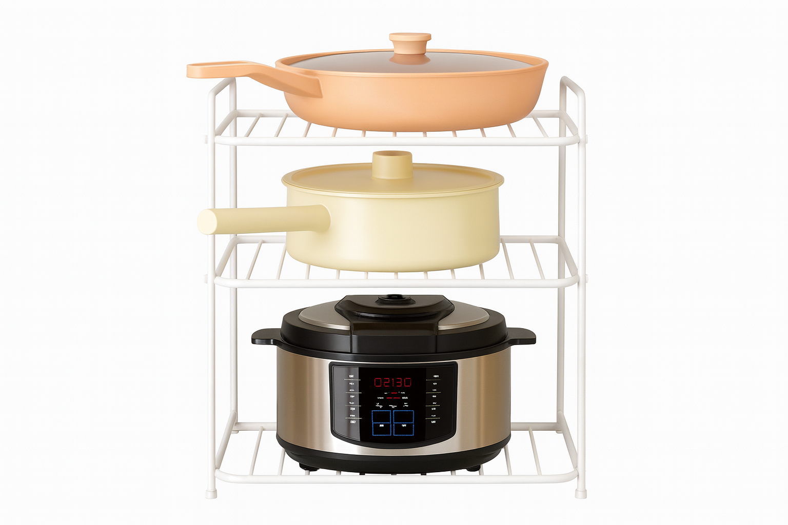 Estanteria de metal para cocina 25*25*43CM