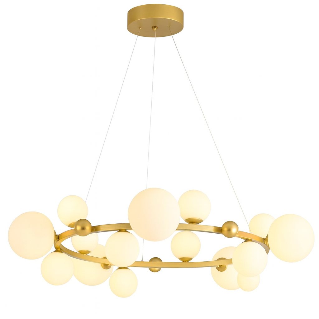 Lámpara Colgante Moderna de 12 Cabezas