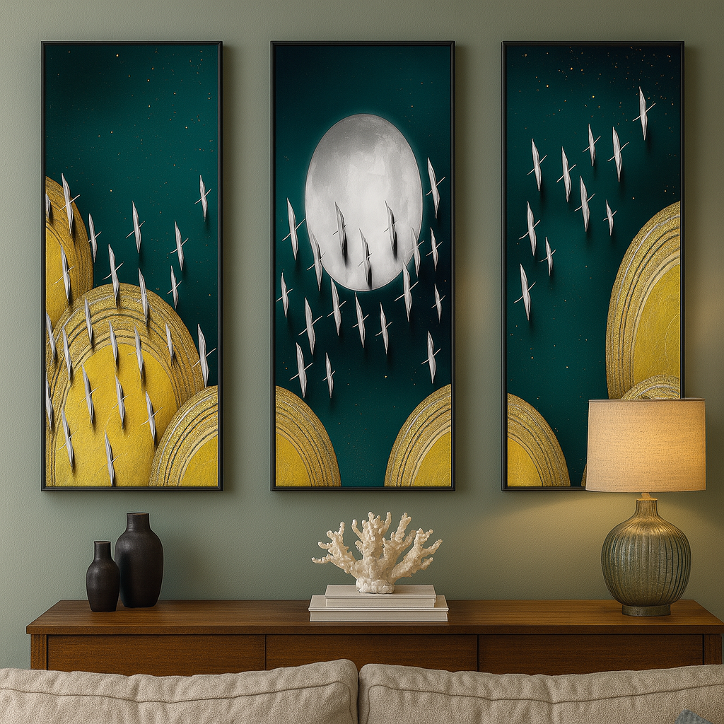 Cuadro decorativo modelo  30×40 cm, diseño moderno para decoración de interiores