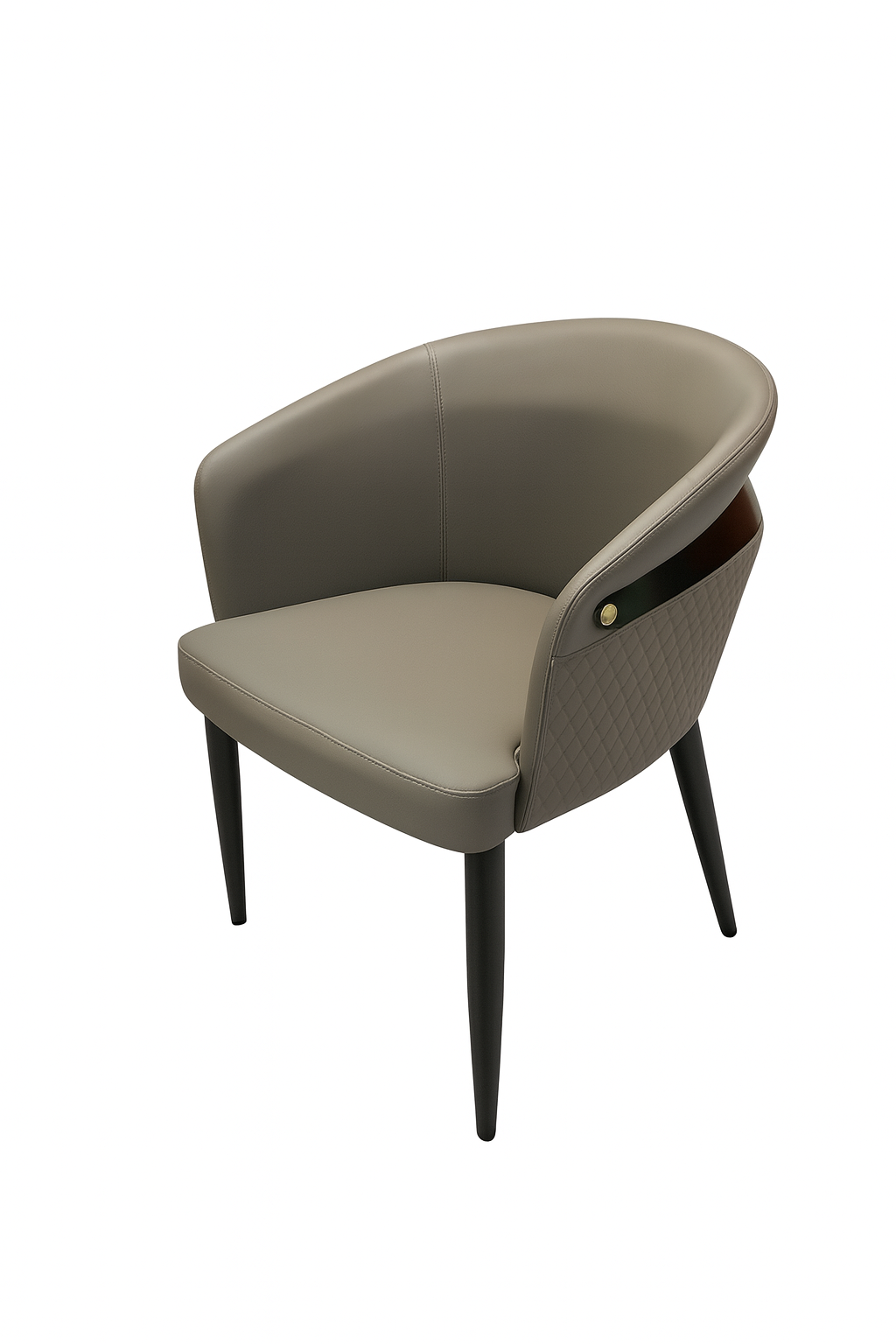 SILLA  – Cuero Sintético + Metal + Tela | Moderna, Elegante y Súper Resistente