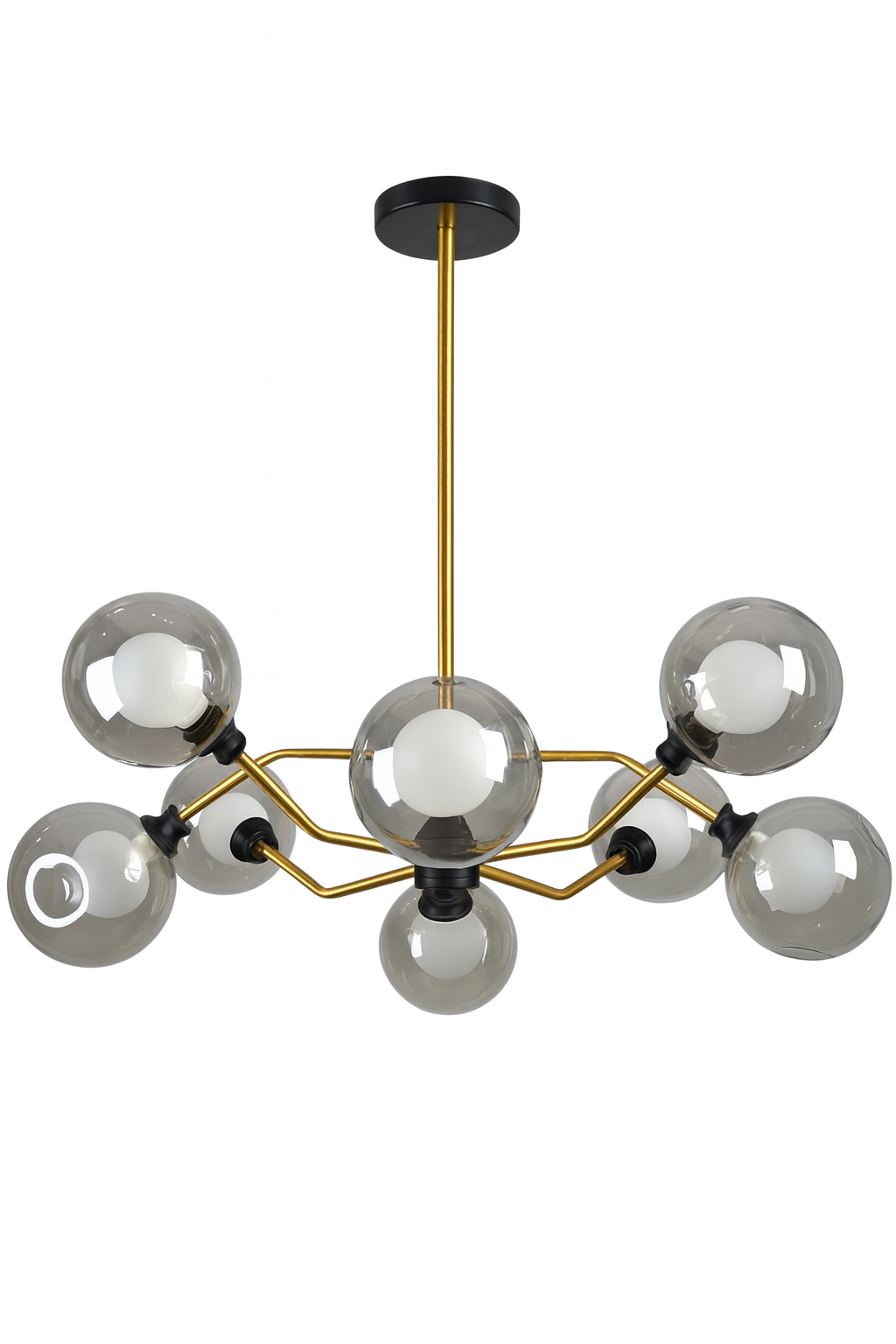 Lámpara Colgante Moderna de 8 Cabezas