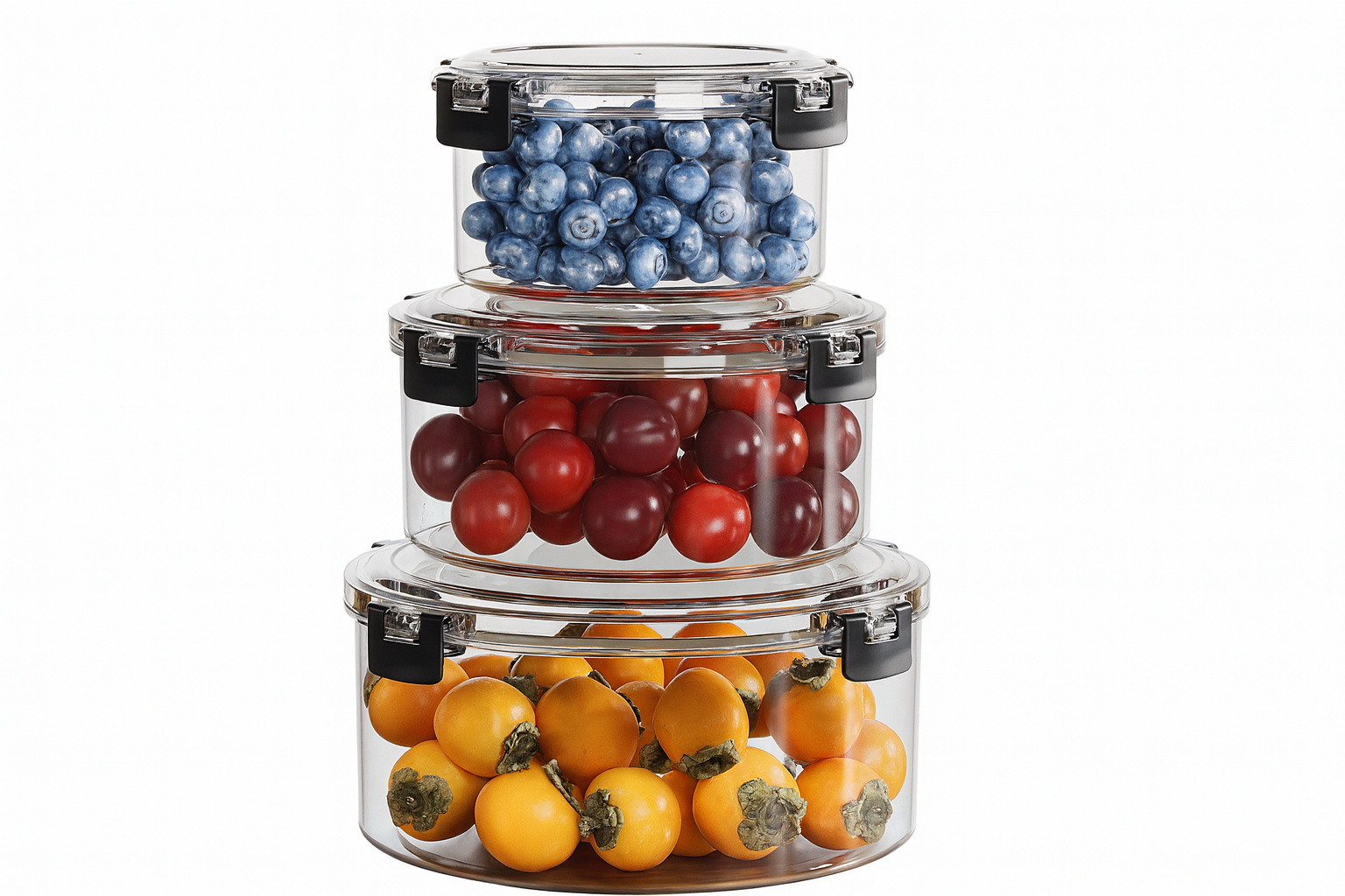 Set de 3 Toppers de Plástico – Conservación y Organización de Alimentos