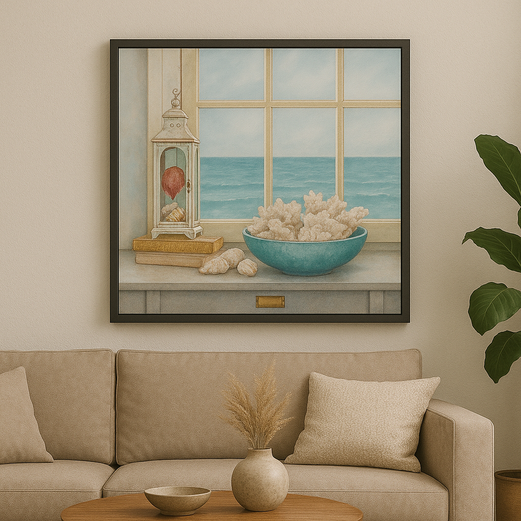 Cuadro decorativo 25×25 cm, diseño moderno y elegante para decoración de interiores