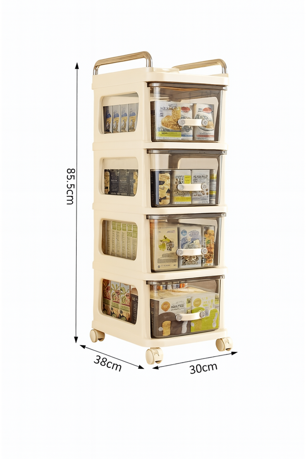 Armario Plástico de Almacenamiento Plegable