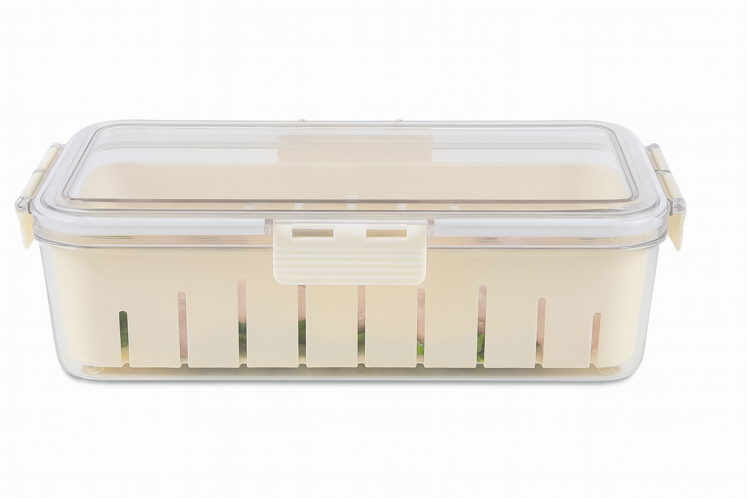 Caja para Conservar Alimentos – Plástico | 30,5 × 16 × 7,5 cm