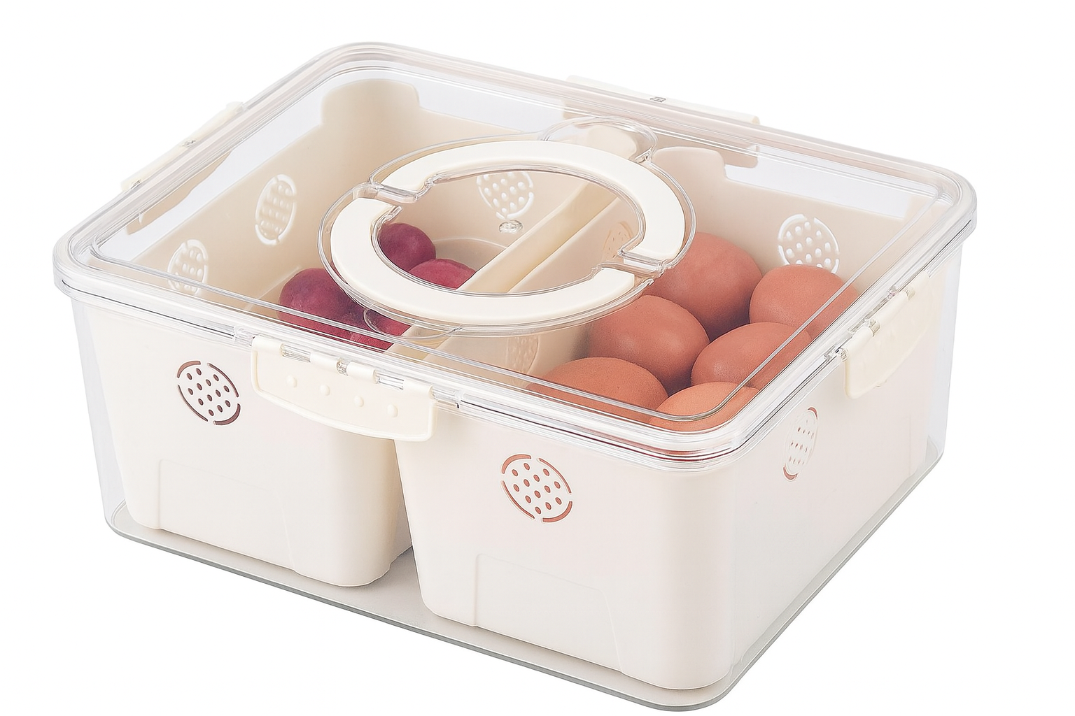 Recipiente Hermético– Plástico para Conservar Alimentos | 31 × 24 × 14,5 cm