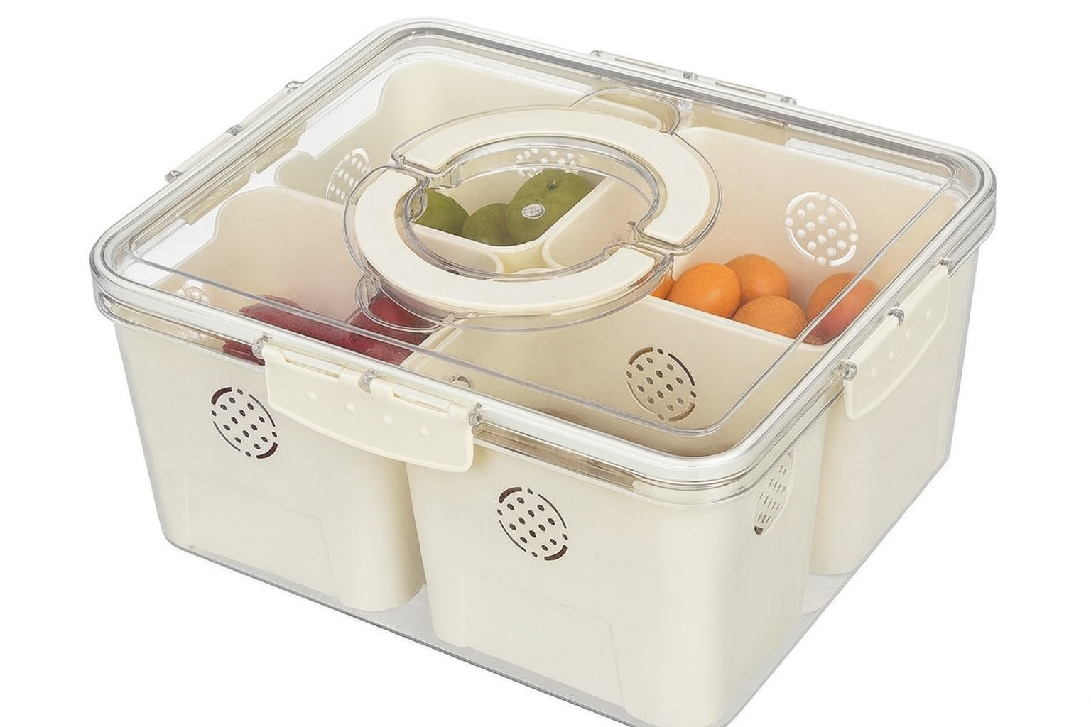 Caja para Conservar Alimentos – Plástico | 31 × 24 × 14,5 cm