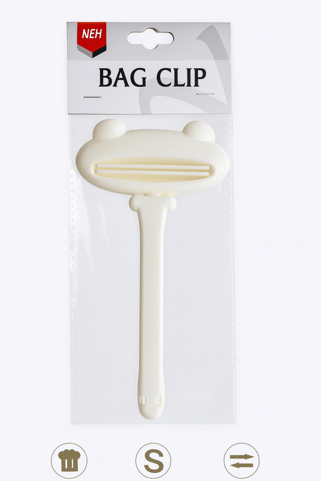 Clip sellador de bolsas