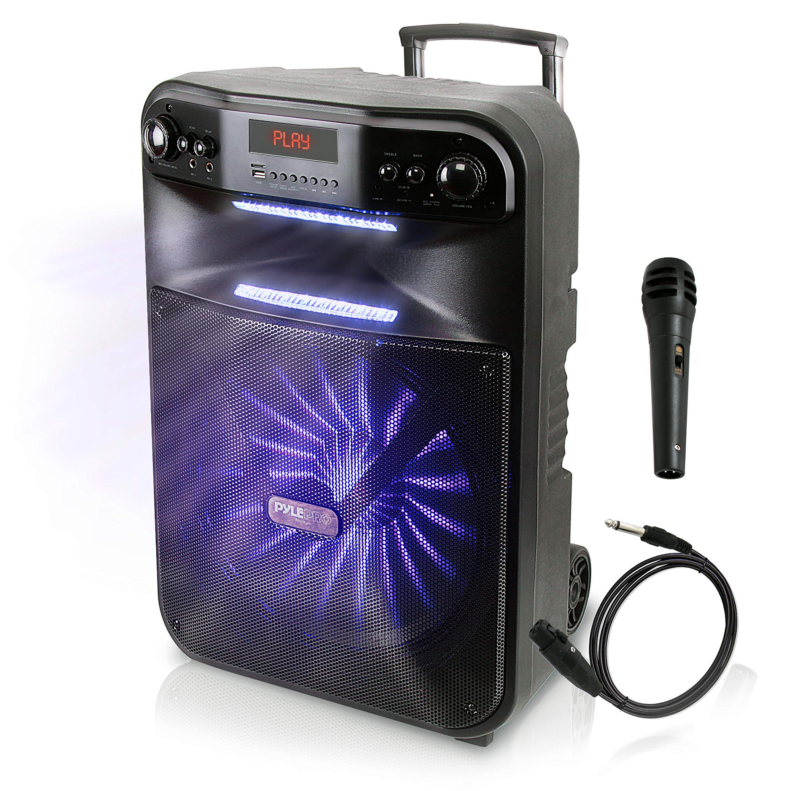 Bocina Reproductor con Micrófono – Sonido Potente y Diversión Garantizada