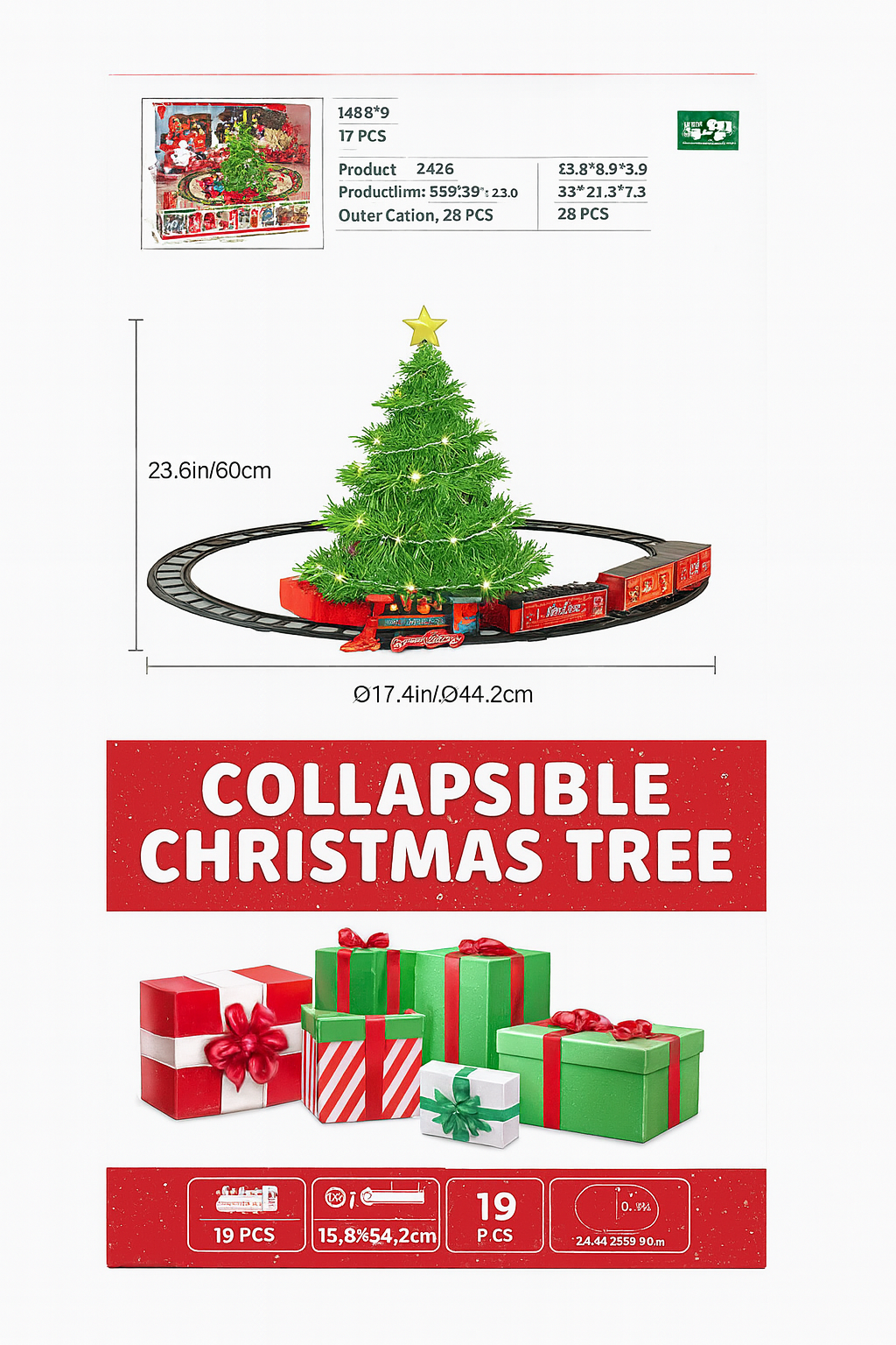 Tren clásico vapor recargable