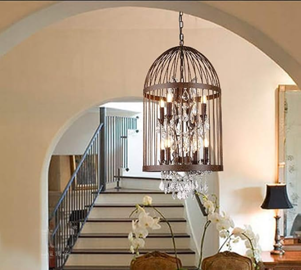 Lámpara de jaula 450*600mm