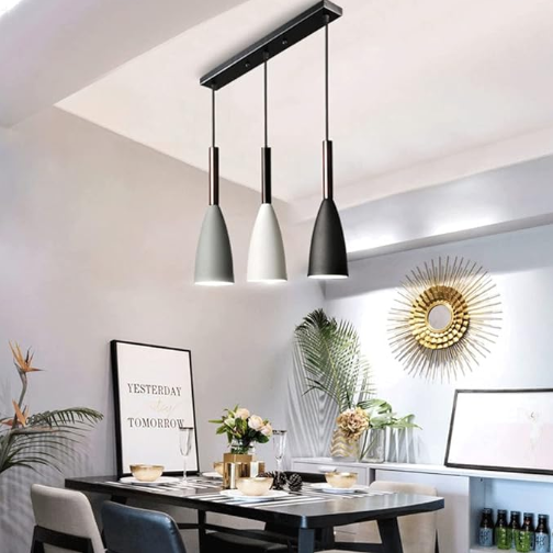 Lámpara colgante de 3 copas