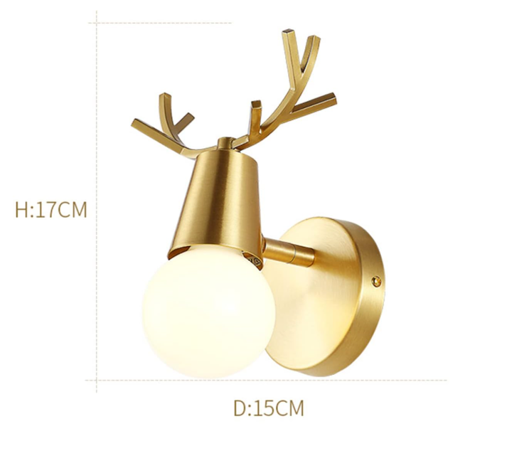 Lámpara de pared moderna