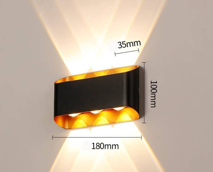 Lampara de pared led 6W