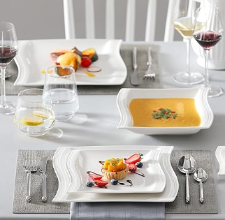 Juego de cena 18 piezas Porcelana