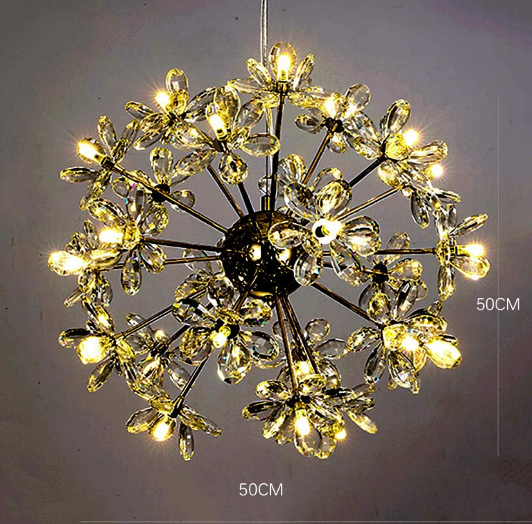 Lámpara Colgante de Cristal LED