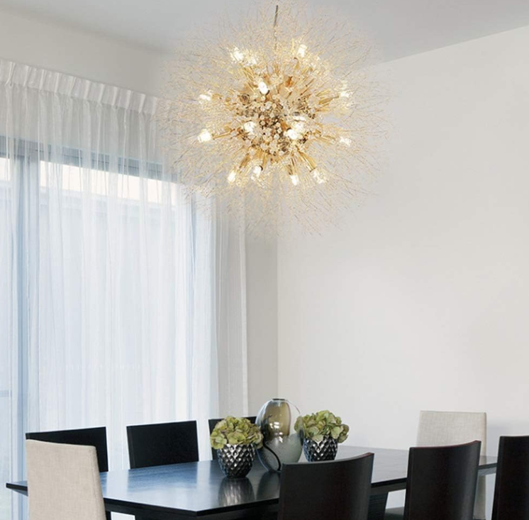 Lámpara Decorativa de Cristal