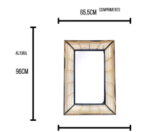 Espejo de Pared Decorativo – Marco Artesanal Moderno ✨🏡