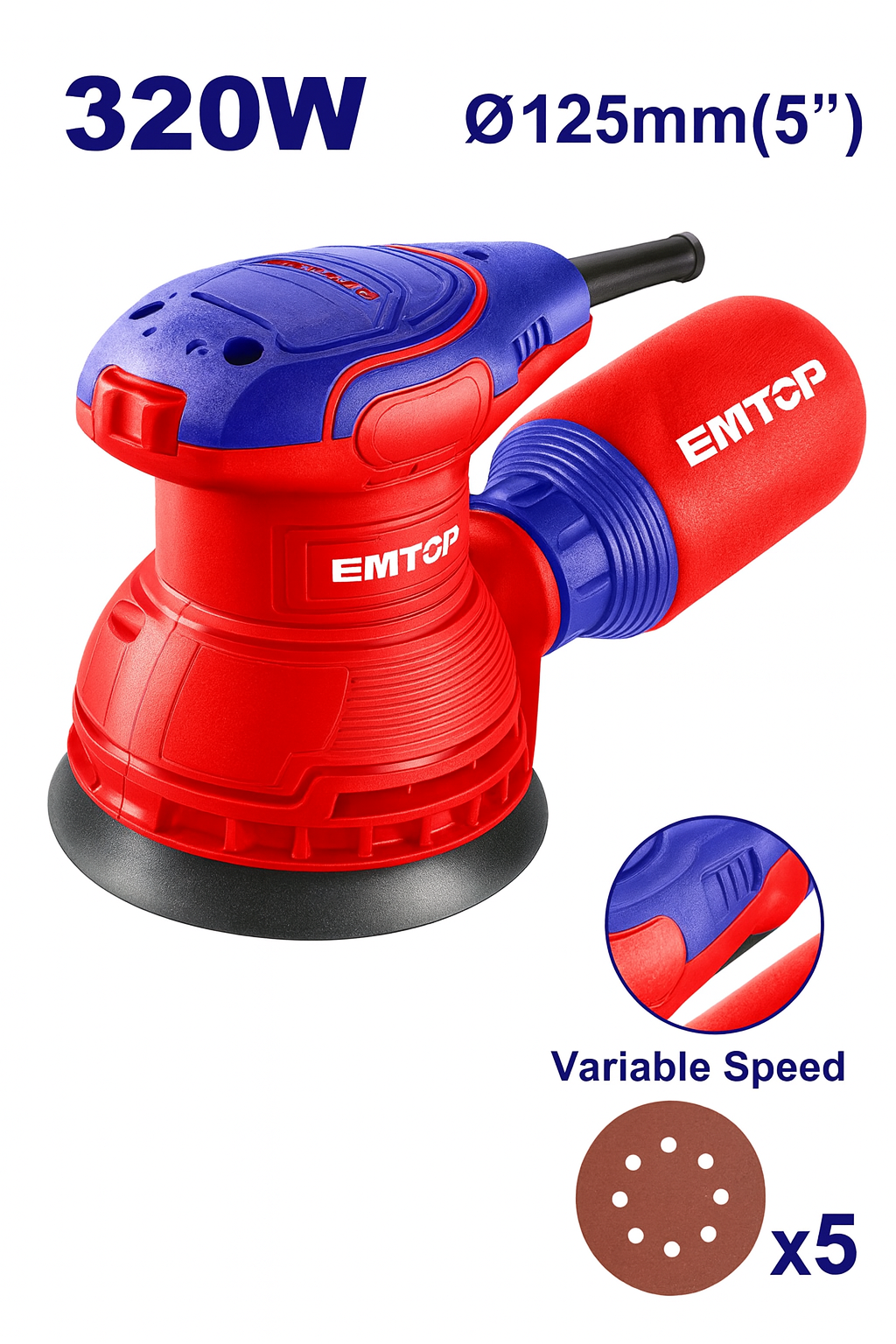 Lijadora Roto-Orbital 320W