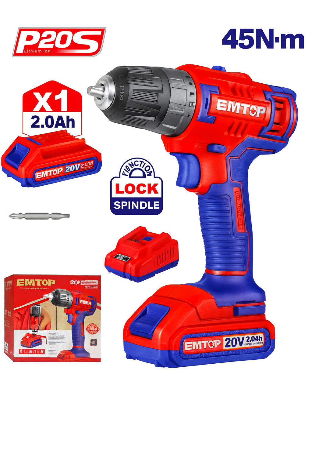 Taladro Inalámbrico 20V