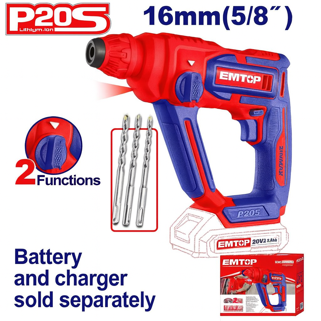 Rotomartillo Inalámbrico 20V