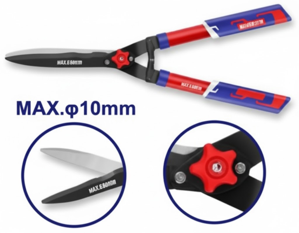 Tijera cortasetosLongitud:22"(557mm)