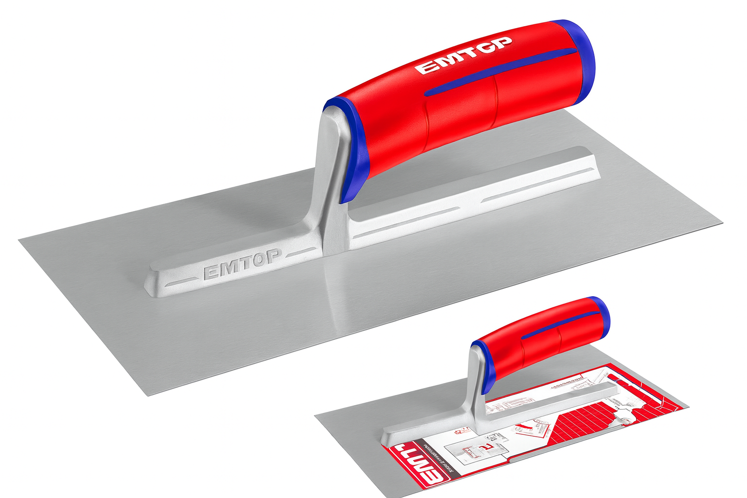 Llana de Acero Inoxidable para Enlucido 280×130 mm