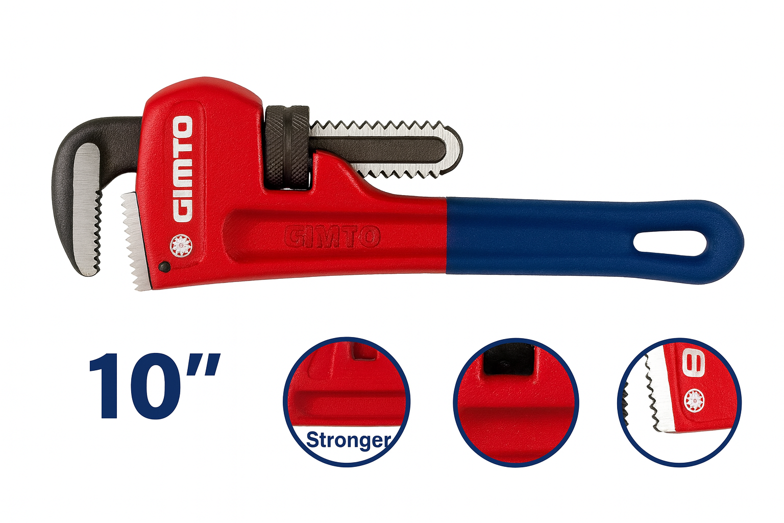 Llave de Tubo Stillson de 10" Profesional